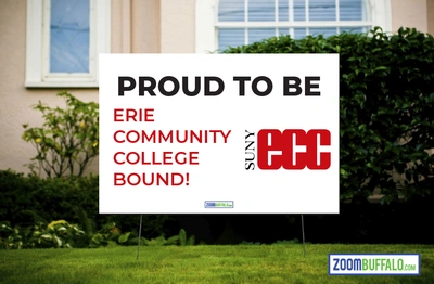 Erie Community College Bound Lawn Sign (Stake Included)