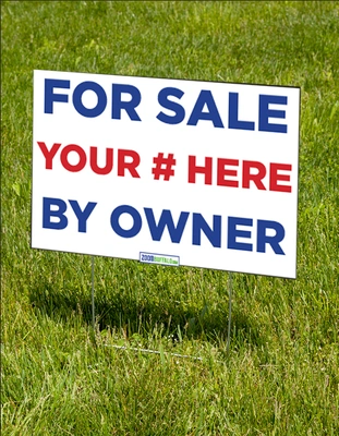 For Sale By Owner Sign (16x24)