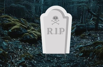 Gravestone Lawn Ornament