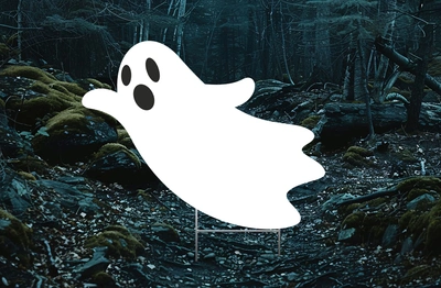 Spooky Ghost Lawn Ornament