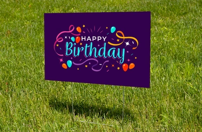 Custom Birthday-Graduation-Retirement signs