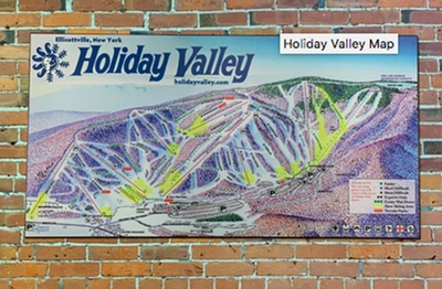 Holiday Valley Map
