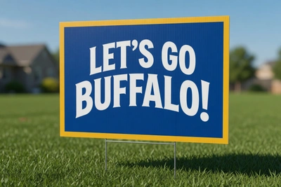 Let's Go Buffalo (Stake Included)