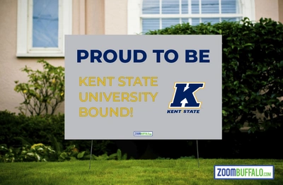 Kent State University Bound Lawn Sign (Stake Included)