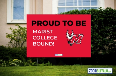 Marist College Bound Lawn Sign (Stake Included)