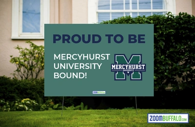 Mercyhurst University Bound Lawn Sign (Stake Included)