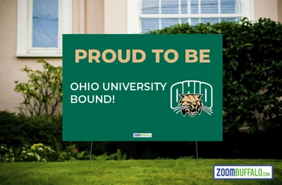 Ohio University Bound Lawn Sign (Stake Included)