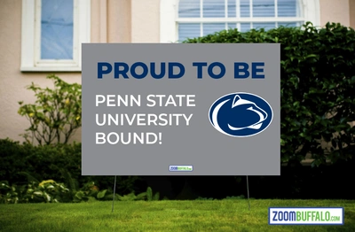 Penn State Bound Lawn Sign (Stake Included)