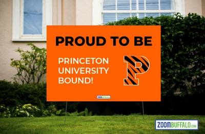 Princeton University Bound Lawn Sign (Stake Included)