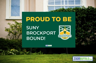 SUNY Brockport Bound Lawn Sign (Stake Included)
