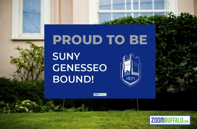 SUNY Genesseo Bound Lawn Sign (Stake Included)