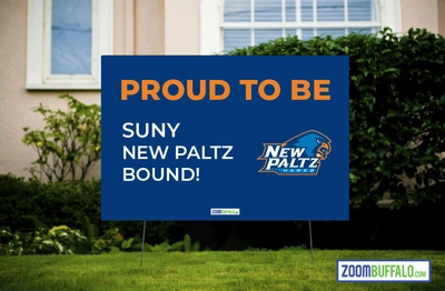 SUNY New Paltz Bound Lawn Sign (Stake Included)