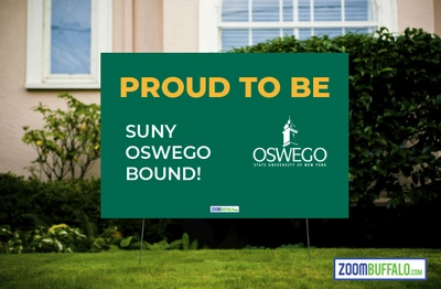 SUNY Oswego Bound Lawn Sign (Stake Included)