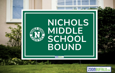Nichols Middle School Bound Sign (Stake Included)