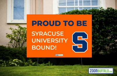 Syracuse University Bound Lawn Sign (Stake Included)