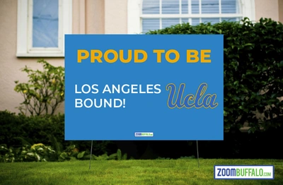 UCLA Bound Lawn Sign (Stake Included)