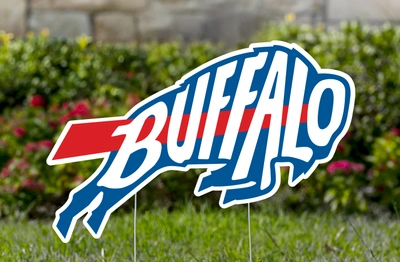 Buffalo Text Sign