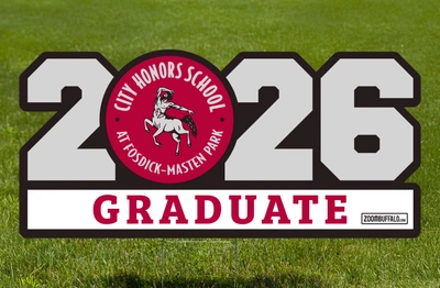 City Honors HS Graduation Lawn Sign