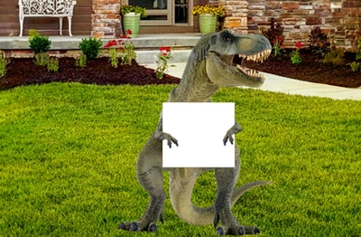 Dinosaur Yard Sign