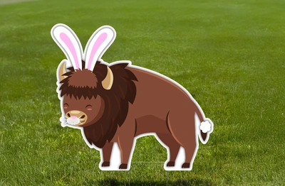 Buffalo Easter Bunny Sign https://d2ngzhadqk6uhe.cloudfront.net/zoombuffa/images/product/easter-buffalo.jpg