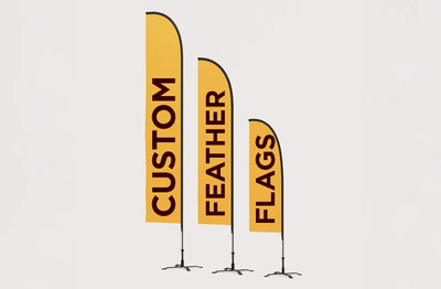 Custom Feather Flags