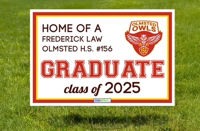 Fredrick Law Olmsted High School #156 Graduate 2025