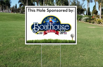 Golf Sponsor Signs (12 different signs)