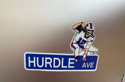 Hurdle Ave Vinyl Sticker