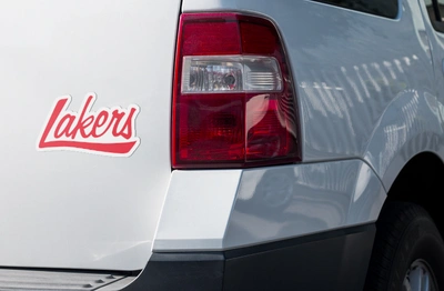 Jamestown Lakers Weather-proof die cut stickers