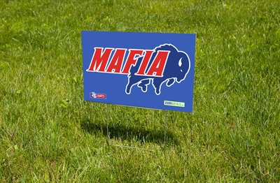 Buffalo Mafia Lawn Sign (Stake Included)