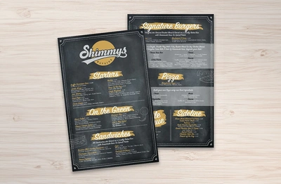 Category Restaurant Menu
