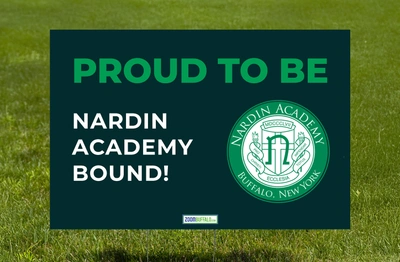 Nardin Academy Bound Lawn Sign