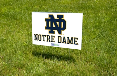 Notre Dame Lawn Sign (Stake Included)