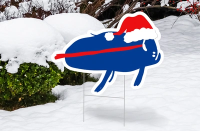 Potato Logo Santa Sign