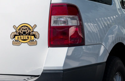 Power City Bruins Weather-proof die cut stickers