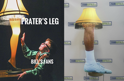 Prater Leg Lamp Lawn Sign