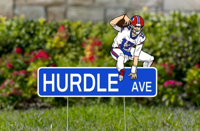 Hurdle Ave lawn sign (various sizes)