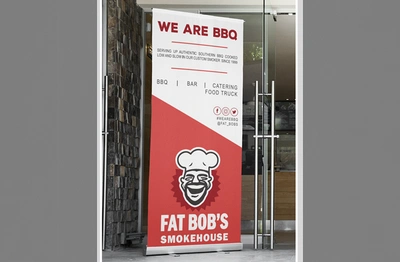 Pull Up Retractable Banner/ Rollup Banner