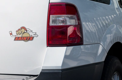 Buffalo Saints Weather-proof die cut stickers