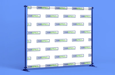 Step and Repeat - Dye Sublimated Polyester