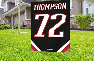 Buffalo Hockey Jersey Sign (Name & Number of Choice)