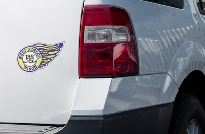 West Seneca Wings Weather-proof die cut stickers