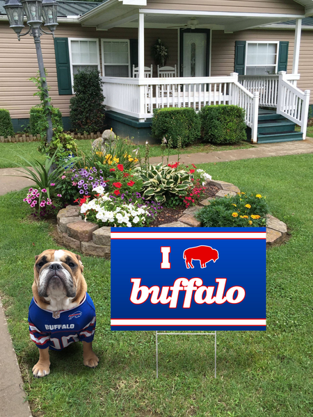 I Heart Buffalo Sign (Stake included) 1