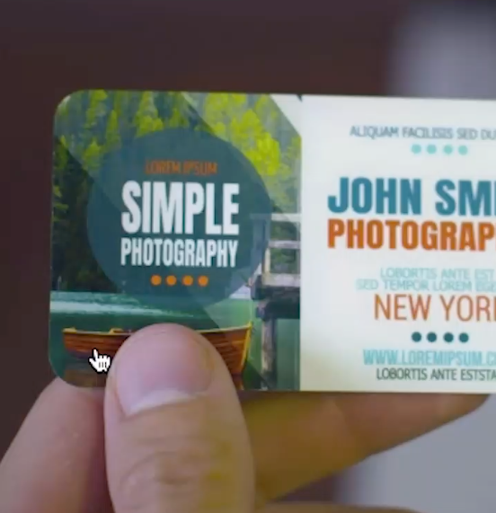 Aluminum Business Cards 2