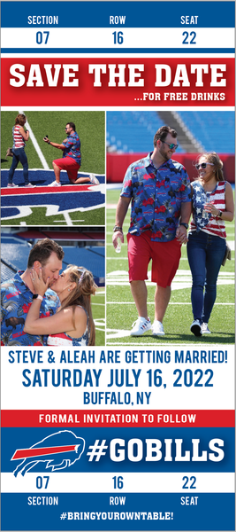 Stag Tickets/ Save the Dates 2