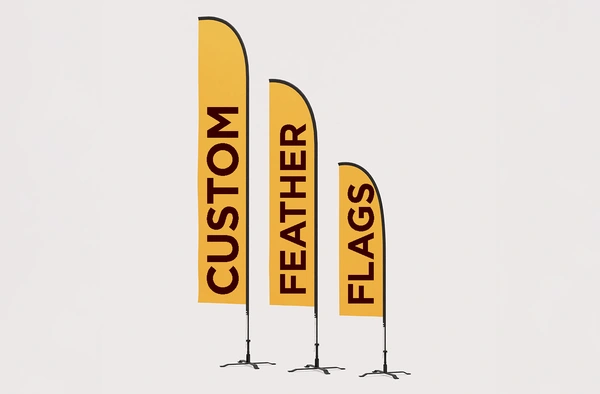 Custom Feather Flags 1