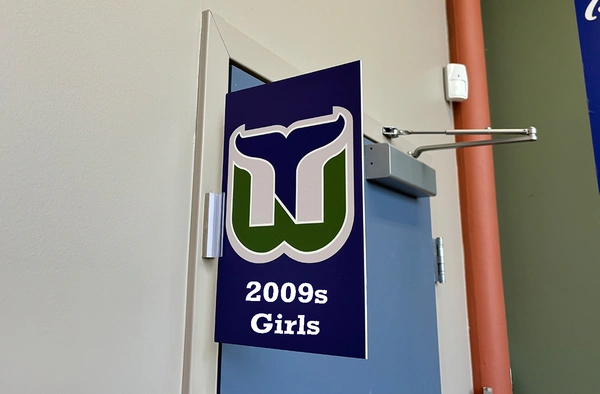 Locker Room Magnet Sign 1