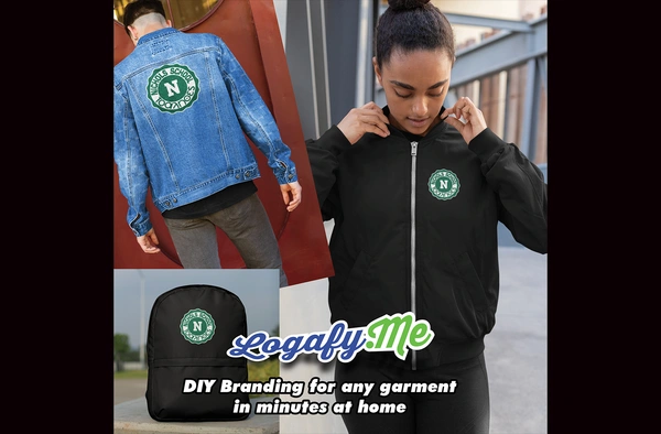Nichols High School Iron On Logo for Garments (Jackets, Shirts) 1