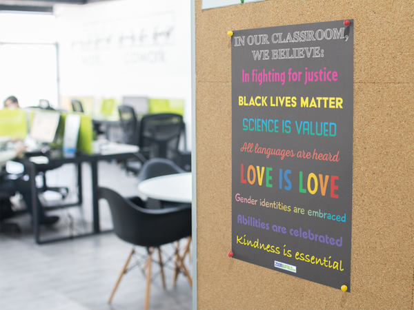 In Our Classroom Mocked up Poster