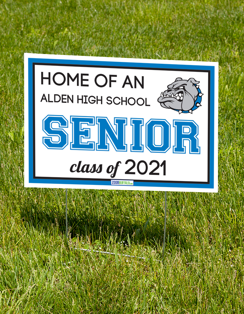 Alden High School 2021 Lawn Sign (stake Included) Alden High School 2021 Lawn Sign (stake Included)